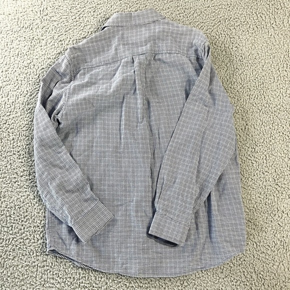 LL Bean Shirt Mens‎ Medium Houndstooth Button Up Pocket Outdoor Casual - Picture 6 of 6